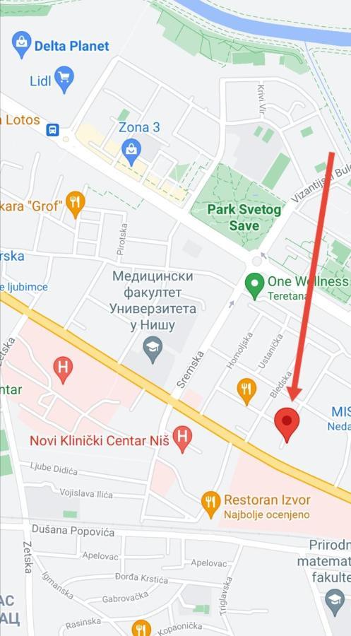 Apartman Ana Nis Luaran gambar